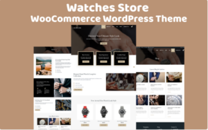 Watches Store WooCommerce Elementor WordPress Theme