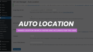 WP Job Manager – Auto Location 1.0.4