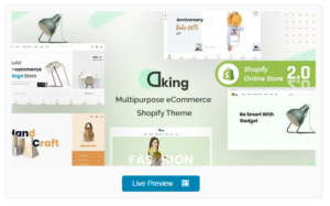 Dking – Multipurpose eCommerce Shopify Theme