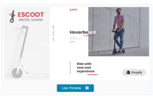 Escoot - Single Product Shopify Theme