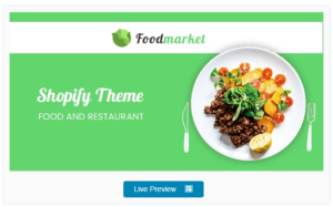 Foodmarket - Responsive Shopify Theme