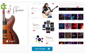Flamez - Music Store Shopify Theme