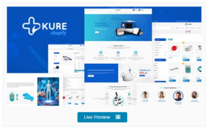 Corona Medical Supplies Shopify Theme - Kure
