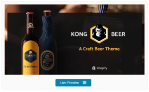 Kong - Alcohol, Beer & Liquor Store Shopify Theme