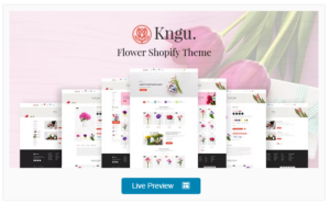 Kngu - Simple & Clean Flower Shop Shopify Theme
