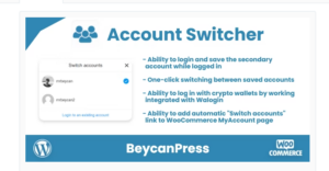 Account Switcher for WordPress-Multiple accounts 1.0.0