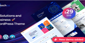 Techco - IT Solutions & Business WordPress Theme 1.0.2