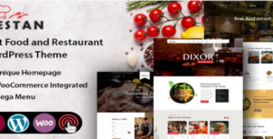 Restan - Restaurant WordPress Theme  1.0