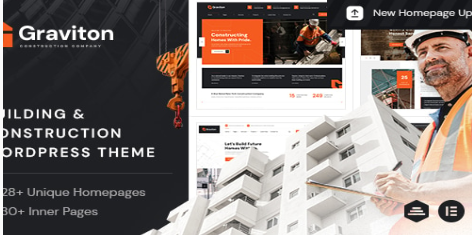 Graviton - Construction WordPress Theme 1.0.8