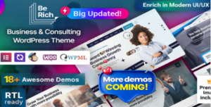 Berich - Consulting Corporate WordPress Theme 1.0.5