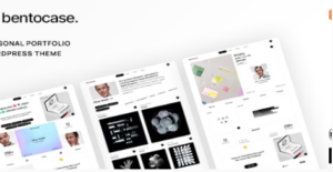 Bentocase - Personal Portfolio WordPress Theme  1.0