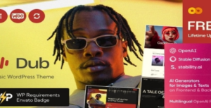 Dub - Music WordPress Theme  1.0