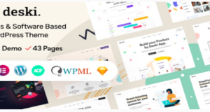 Deski - Modern Saas & Software WordPress Theme 1.4.1