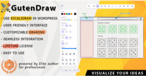 GutenDraw - Visualize Ideas with Excalidraw 1.3.0