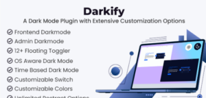 Darkify - WordPress Dark Mode Plugin 1.4.0