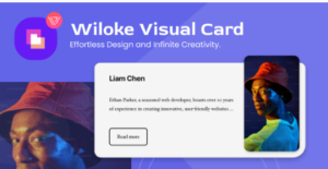 Wiloke Visual Card Elementor 1.0
