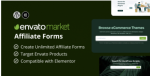 Envato Market Affiliate Forms for Elementor 1.0