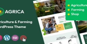Agrica,Agriculture WordPress Theme