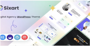 Sixart - Digital Agency WordPress Theme  1.0.1