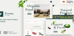 Ferme - Food Farm Ecommerce WordPress Theme 9.5