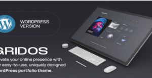 Gridos - Personal Portfolio WordPress Theme