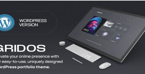 Gridos - Personal Portfolio WordPress Theme