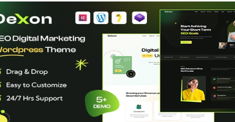 Dexon - SEO & Digital Marketing WordPress Theme  1.0