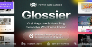 Glossier - Newspaper & Viral Magazine Theme 1.0.9