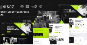 Nisoz - Creative Agency WordPress Theme  1.0
