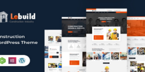 Lebuild - Construction Company WordPress Theme  1.0