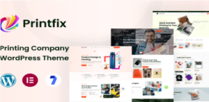 Printfix - Printing Services Company WordPress Theme 1.0.5