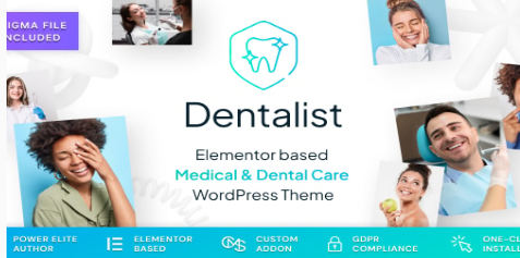 Dentalist - Medical and Dentist WordPress Theme 1.0.7