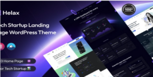 Helax - Tech Startup WordPress Theme 1.0.2