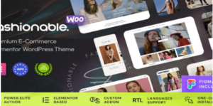 Fashionable - Clothing & Apparel WooCommerce Theme 1.0.11