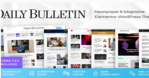 Daily Bulletin - Magazine & Newspaper Theme 1.0.16