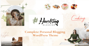 Hashtag - Personal Blog WordPress Theme  1.0