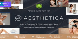Aesthetica - Beauty Clinic WordPress Theme 1.0.4