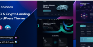 Coindox - ICO & Crypto Landing WordPress Theme 1.0.2