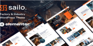 Sailo - Factory & Industry WordPress Theme  1.0