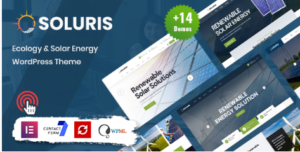 Soluris - Ecology & Solar Energy WordPress Theme