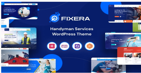 Fixera - Handyman Services WordPress Theme  1.0