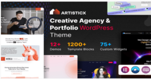 Artisticx - Creative Agency WordPress Theme  1.0
