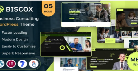 Biscox – Business Consulting WordPress Theme  1.0.1
