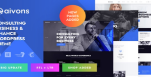 Aivons - Business Consulting WordPress Theme 1.2.1