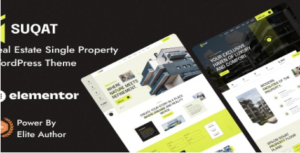 Suqat - Single Property WordPress Theme  1.0