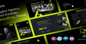 Ovix - Digital Agency & Portfolio WordPress Theme 1.0.0