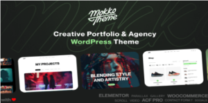 Mokko - Creative Portfolio & Agency WordPress Theme 1.2.1
