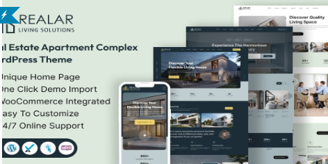 Realar - Real Estate WordPress Theme 1.1