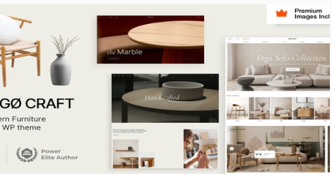ErgoCraft – Furniture Shop WordPress Theme 2.3