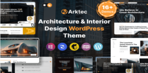 Arktec - Architecture & Interior WordPress Theme  1.0